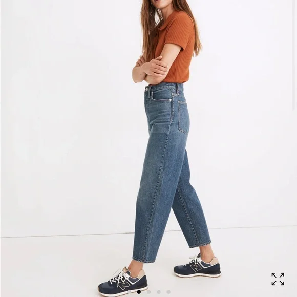 Madewell Balloon Jeans 25 - Picture 2 of 7